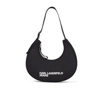 KARL LAGERFELD JEANS Femme Sac Lune Essentiel En Nylon Noir, One size