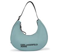 Karl Lagerfeld Jeans, Femme, Sac Lune Essentiel En Nylon, Vert, One size