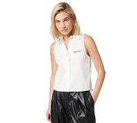 KARL LAGERFELD JEANS Femme Sleeveless Blouse Blanc M