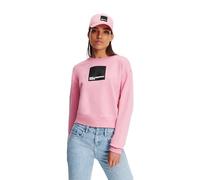 KARL LAGERFELD JEANS Regular Logo Sweat Maillot de survêtement, Moonlite Mauve, L Femme