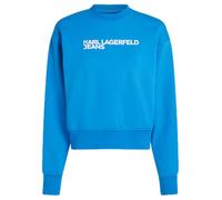 Karl Lagerfeld Jeans, Femme, Sweat À Logo Essential, Coupe Régulière, Bleu, M