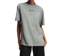 KARL LAGERFELD JEANS, Femme, T-Shirt Délavé À Manches Courtes, Coupe Décontractée, Gris, XL