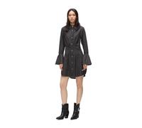 Karl Lagerfeld Jeans Femme Wide Sleeve Denim Dress Washed Black M