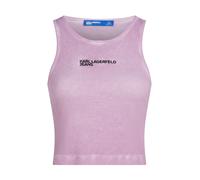 KARL LAGERFELD JEANS Haut lilas / noir, Taille M