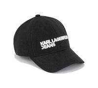 Karl Lagerfeld Jeans, Homme, Casquette en Jean Noir, Noir, One Size