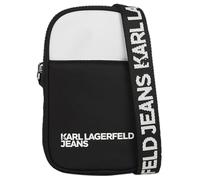 KARL LAGERFELD JEANS Homme Essential Nylon Shoulder Bag Blanc/Noir One size
