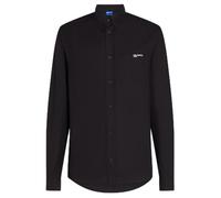 KARL LAGERFELD JEANS Homme Poplin Shirt Black L