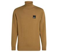 KARL LAGERFELD JEANS, Homme, Pull À Col Roulé Régulier, Coupe Régulier, Brun, XL