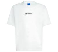 Karl Lagerfeld Jeans T-shirt Regular Back Frame manches courtes blanc Homme L