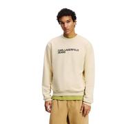 KARL LAGERFELD JEANS Homme Regular Essential Logo Sweatshirt Frêne de bois M