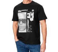 Karl Lagerfeld Jeans Homme Regular Karl T-Shirt Black XXL