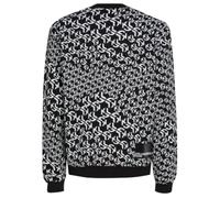 Karl Lagerfeld Jeans Homme Sweat Monogramme Régulier Coupe Régulier, Multicolore, M