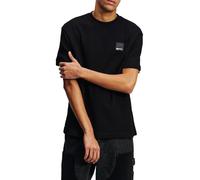 KARL LAGERFELD JEANS Homme Regular Short Sleeve Waffle T-Shirt Noir XL