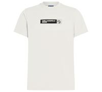 Karl Lagerfeld Jeans T-shirt homme graphique, manches courtes, coupe slim, blanc, XL