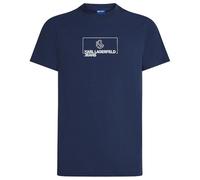 KARL LAGERFELD JEANS Homme Slim Outline Logo T-Shirt Black Iris M