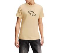 KARL LAGERFELD JEANS Homme Slim Ring Tee T-Shirt, Croissant, L EU