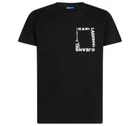 Karl Lagerfeld Jeans Homme Slim Short Sleeve Frame Logo T-Shirt Black M
