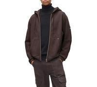 Karl Lagerfeld Jeans Homme Regular Patch Zip Hoodie Sweatshirt, Tarte Au Chocolat, L EU
