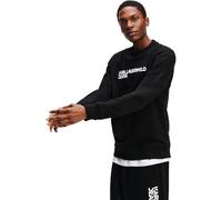 KARL LAGERFELD JEANS Regular Essential Logo Sweat Maillot de survêtement, Noir, XL Homme