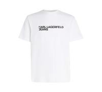 KARL LAGERFELD JEANS Homme Klj Regular Sslv Tee T-Shirt, Blanc., M EU