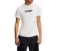 KARL LAGERFELD JEANS Slim Short Sleeve Logo Tee T-Shirt, Blanc, M Hommes