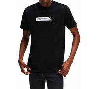 KARL LAGERFELD JEANS Slim Short Sleeve Logo Tee T-Shirt, Noir, L Hommes