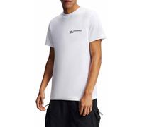 KARL LAGERFELD JEANS Slim Short Sleeve Logo Tee T-Shirt, Blanc, XXL Homme