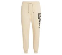 KARL LAGERFELD JEANS Homme Text Logo Slim Sweatpant Frêne de Bois M
