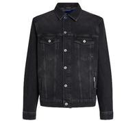 KARL LAGERFELD JEANS Homme Veste en Jean Régulier Coupe Régulier, Gris, XL