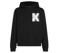 Karl Lagerfeld Jeans Men K/Logo Regular Hoodie Black L