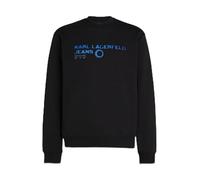 Karl Lagerfeld Jeans Men Regular Eclipse Logo Sweatshirt Black S