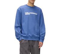 KARL LAGERFELD JEANS, Men's, Essential Logo Sweat, Regular Fit, Bleu, S Homme