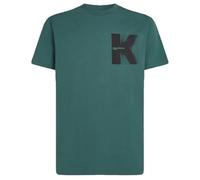 Karl Lagerfeld Jeans, Men's, Short Sleeve K Logo Tee, Regular Fit T-Shirt, Vert, S Hommes