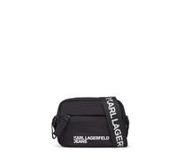 KARL LAGERFELD JEANS Sac à bandoulière 'ESSENTIAL' noir / blanc, Taille One Size