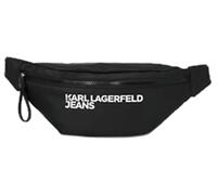 Karl Lagerfeld Jeans Sac de sport Essential en nylon pour homme, Noir