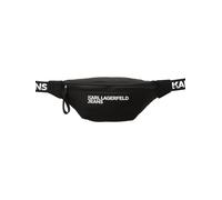 KARL LAGERFELD JEANS Sacs banane 'ESSENTIAL' noir / blanc, Taille One Size