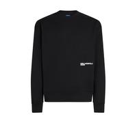 Karl Lagerfeld Jeans, Homme, Sweat Karlism Relaxé, Coupe Relaxée, Noir, M