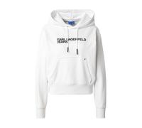 KARL LAGERFELD JEANS Sweat-shirt noir / blanc, Taille S