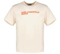 Karl Lagerfeld Jeans A1m17002 Short Sleeve T-shirt Beige M Homme
