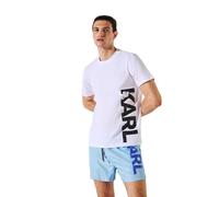 Karl Lagerfeld – T-shirt manches courtes A2m46038 Blanc Homme Taille M