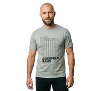 Karl Lagerfeld Jeans T-shirt à Manches Courtes Reg Barcode