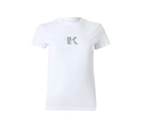 KARL LAGERFELD JEANS T-shirt gris / blanc, Taille XS