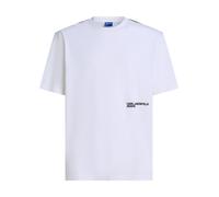 Karl Lagerfeld Jeans Face Relaxed Fit Short Sleeve T-shirt Blanc L Homme