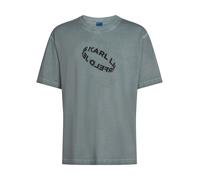 KARL LAGERFELD JEANS T-Shirt gris / noir, Taille XS