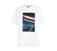 KARL LAGERFELD JEANS T-shirt ' Love Unlocked' mélange de couleurs / blanc, Taille XS