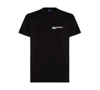 Karl Lagerfeld Jeans A1m17003 Slim Fit Short Sleeve T-shirt Noir L Homme
