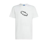 KARL LAGERFELD JEANS T-Shirt noir / blanc, Taille S