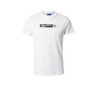 Karl Lagerfeld Jeans T-shirt homme graphique, manches courtes, coupe slim, blanc, XL
