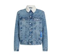 KARL LAGERFELD JEANS Veste mi-saison bleu / bleu denim / blanc, Taille M