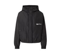 KARL LAGERFELD JEANS Veste mi-saison noir / blanc, Taille L